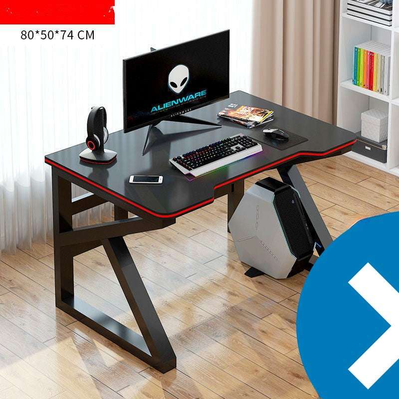 Computer Desktop Table, Home Bedroom, E-sports Table - globaltradeleader