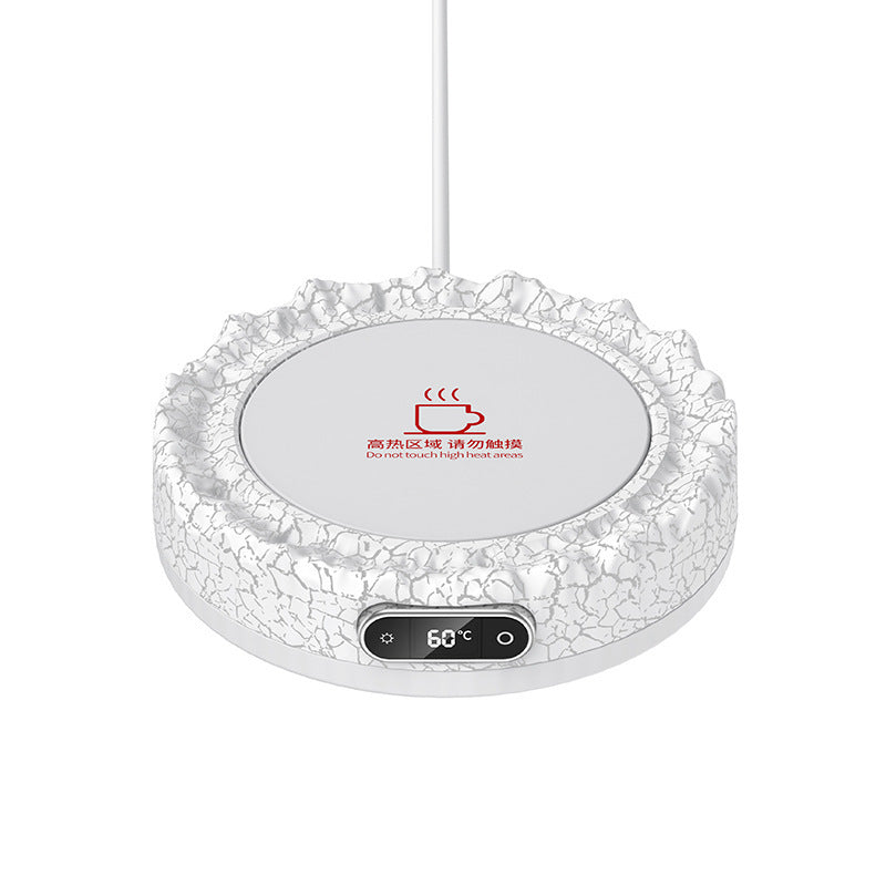 Constant Temperature Cup Warming Holder Intelligent Number Insulated Coaster - globaltradeleader