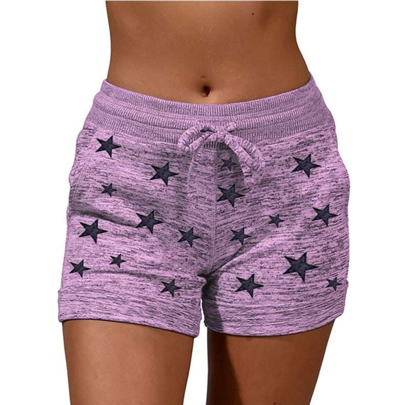 Shorts Yoga Pants Casual Sports Tight Waist Stretch Shorts - globaltradeleader