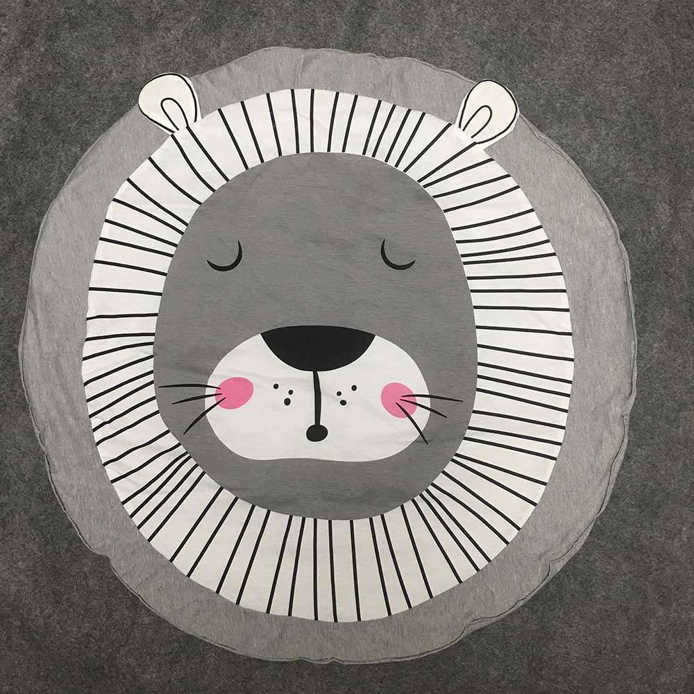 Cartoon cotton children crawling mats