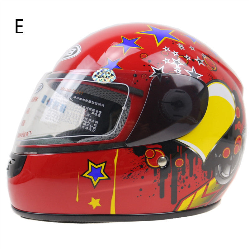 Kids Kart Helmet Kids Motorcycle Head