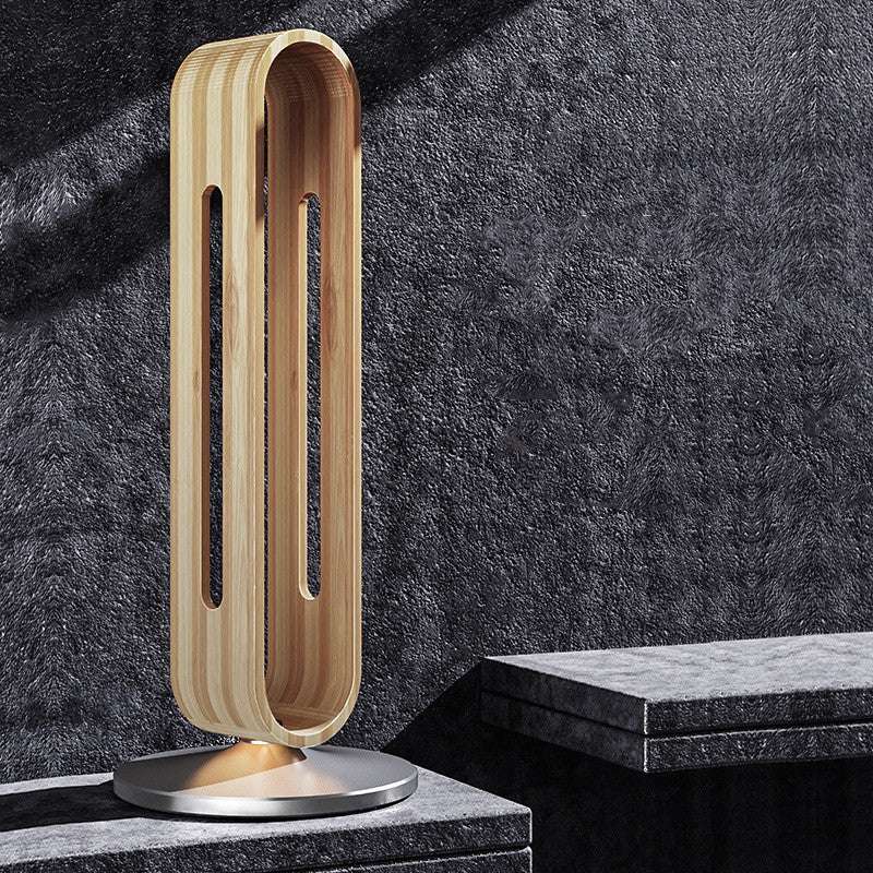 Headphone Display Stand Metal And Wood Headset Stand