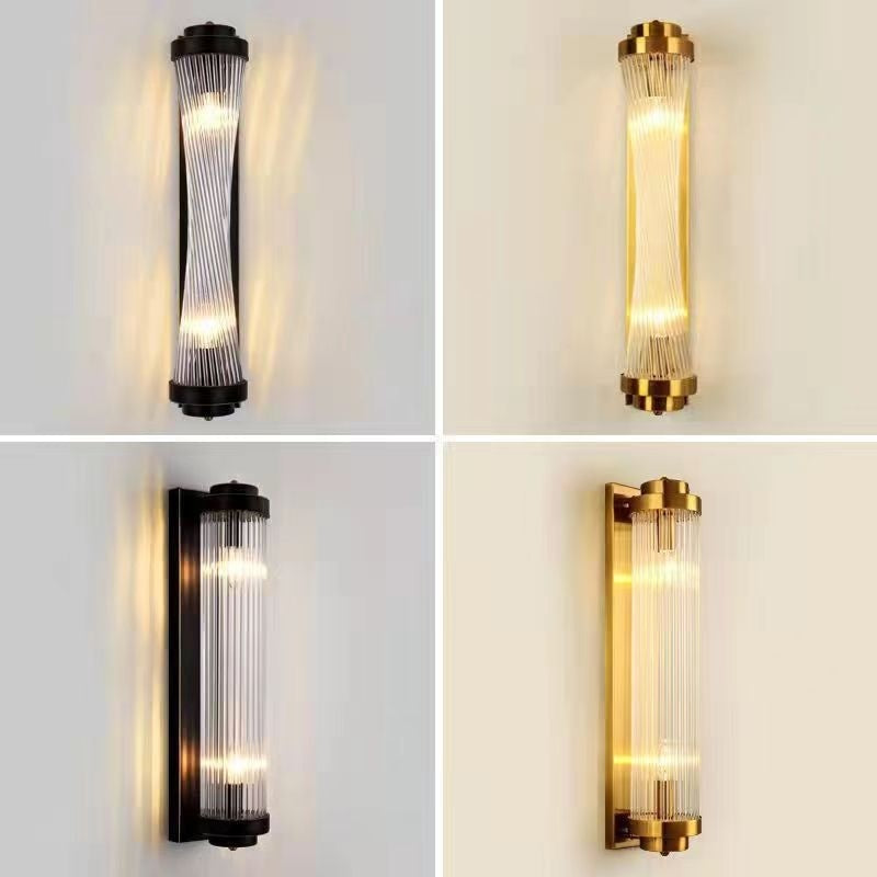 LED Bedroom Bedside Light Luxury Crystal Wall Lamp - globaltradeleader