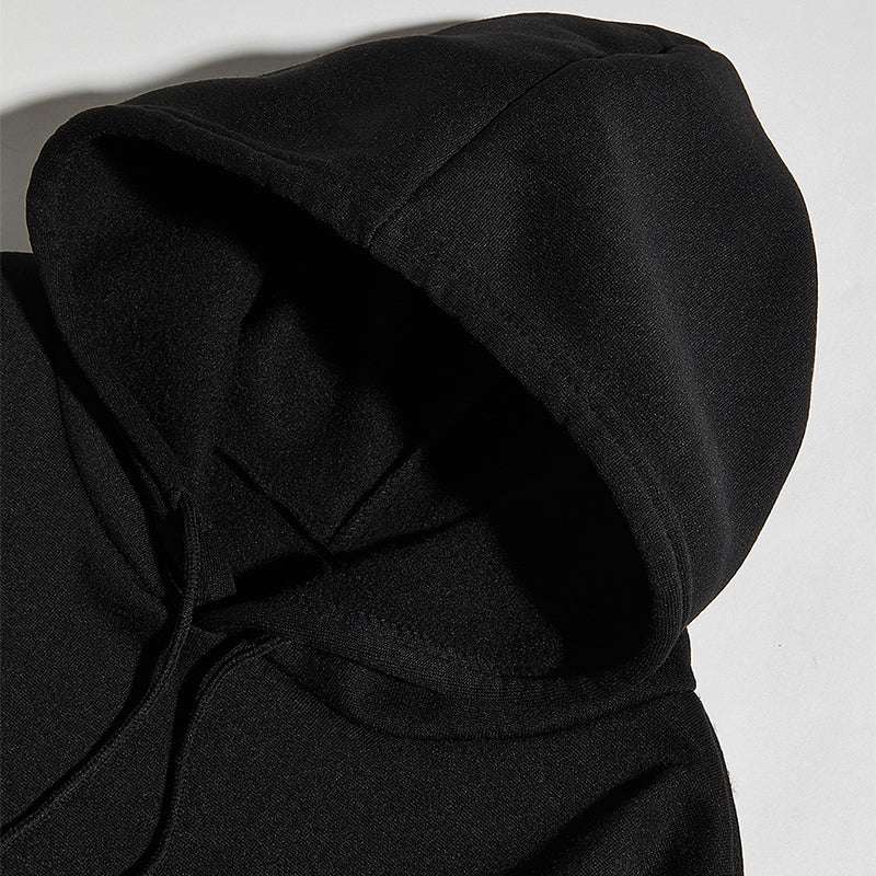 Loose Sport Hoodie Do What Makes You Happy Print Sweatshirt Hooded Clothing - globaltradeleader