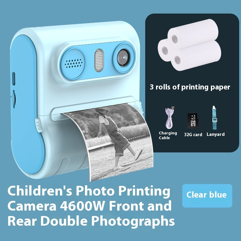 Instant Thermal 4600W HD Dual-camera Children's Printing Camera - globaltradeleader