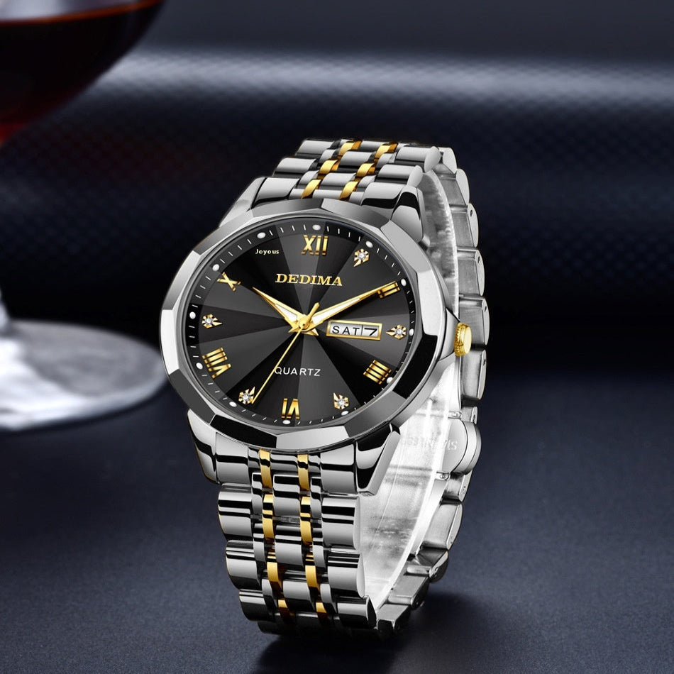 Men's Watch Waterproof Super Luminous Luxury Watch - globaltradeleader