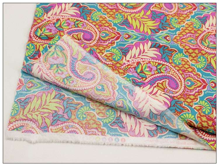 Bedding Clothing Turban Curtain Cotton Printed Fabric