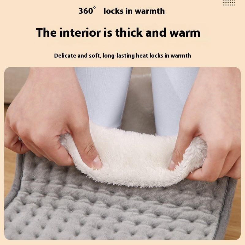 Office Plug-in Heating Mat Bedroom Foot Warmer - globaltradeleader