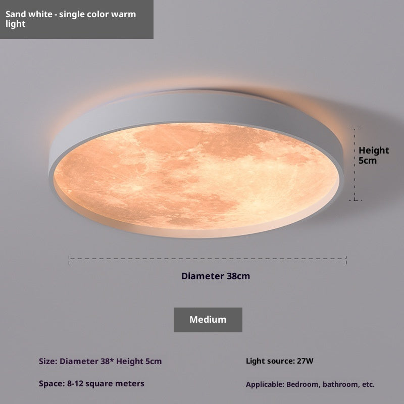 Moon Bedroom Light Modern Creative Ceiling Lamp - globaltradeleader