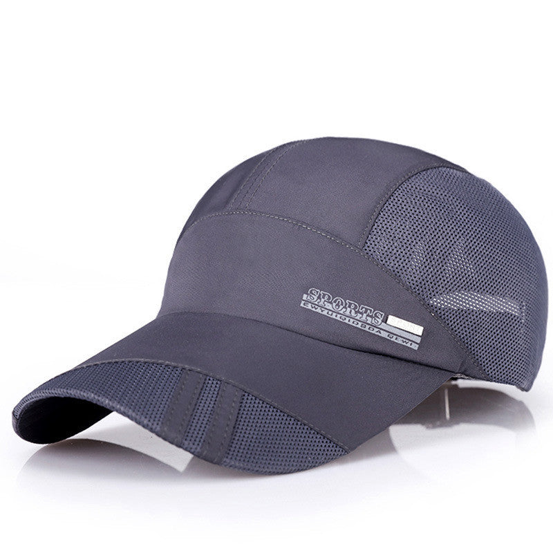 Outdoor Sports Quick Drying Sunscreen Baseball Net Cap - globaltradeleader