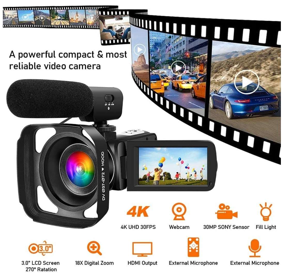English Product 27K HD 48 Million Pixel Digital Video Camera Home Travel Camera DV06S - globaltradeleader