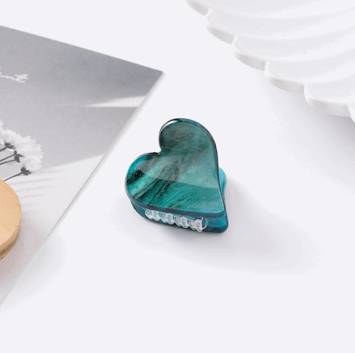 Japanese Dream Girl Heart Beadsflash Powder Star Clips Mini Love