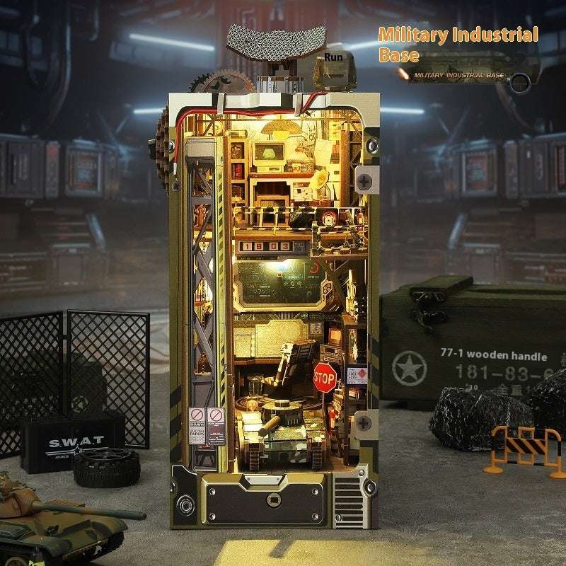 Assembled Book Stand Cottage Handmade Model