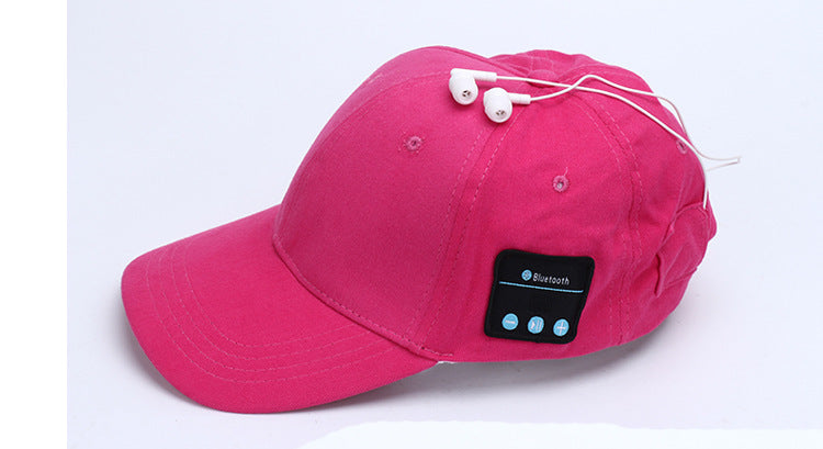 Wireless Headphones Bluetooth Earphone MusicCap Men Women Outdoor Leisure Hands-free Call Baseball Hat For Mobile Phone - globaltradeleader
