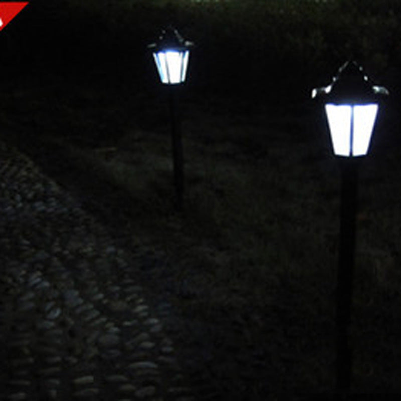 Outdoor solar hexagonal wall light, wall light, garden light - globaltradeleader