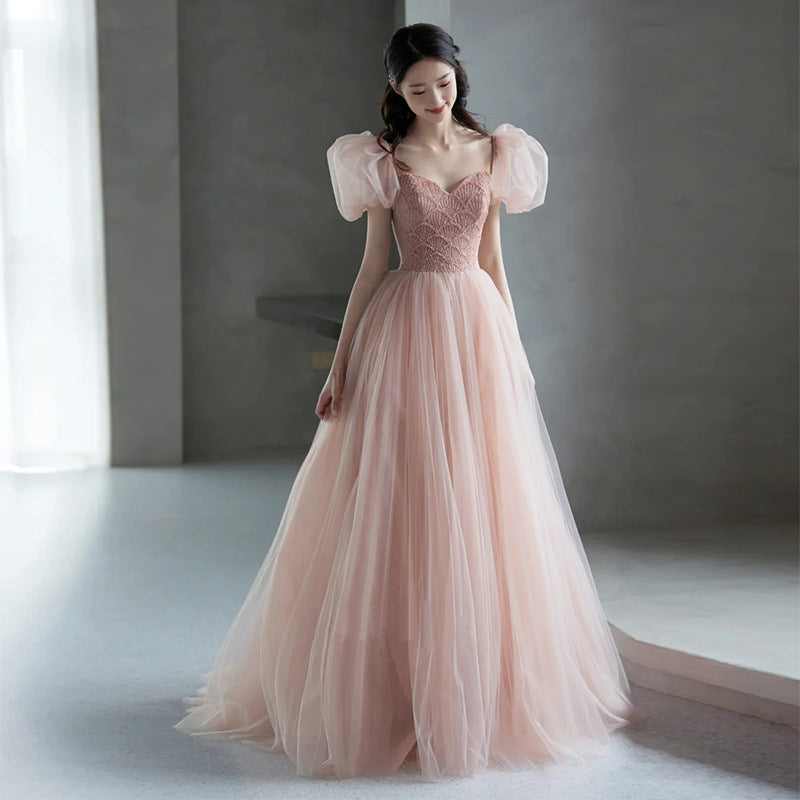 Engagement Summer Host Formal Dress Female Wedding - globaltradeleader
