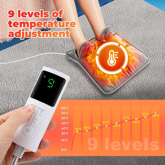 Winter Feet-warming Pad Constant Temperature Thermal Household Electric Heating Foot Warmer - globaltradeleader