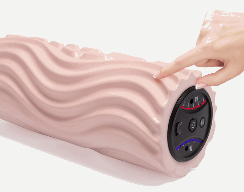 USB Electric Massage Yoga Massager Muscle Soreness Pain Relax Stovepipe Vibration Acupressure Massage Column Foam Roller Block