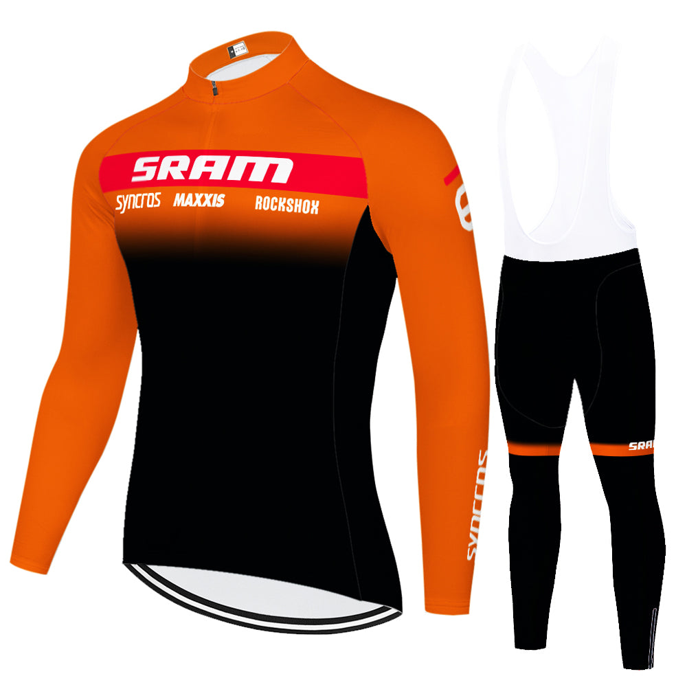 New Summer Breathable Cycling Jersey Long Sleeve Suit