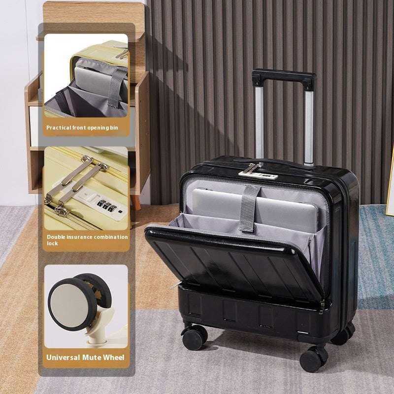 New Full-opening Multi-functional Luggage 18-inch - globaltradeleader