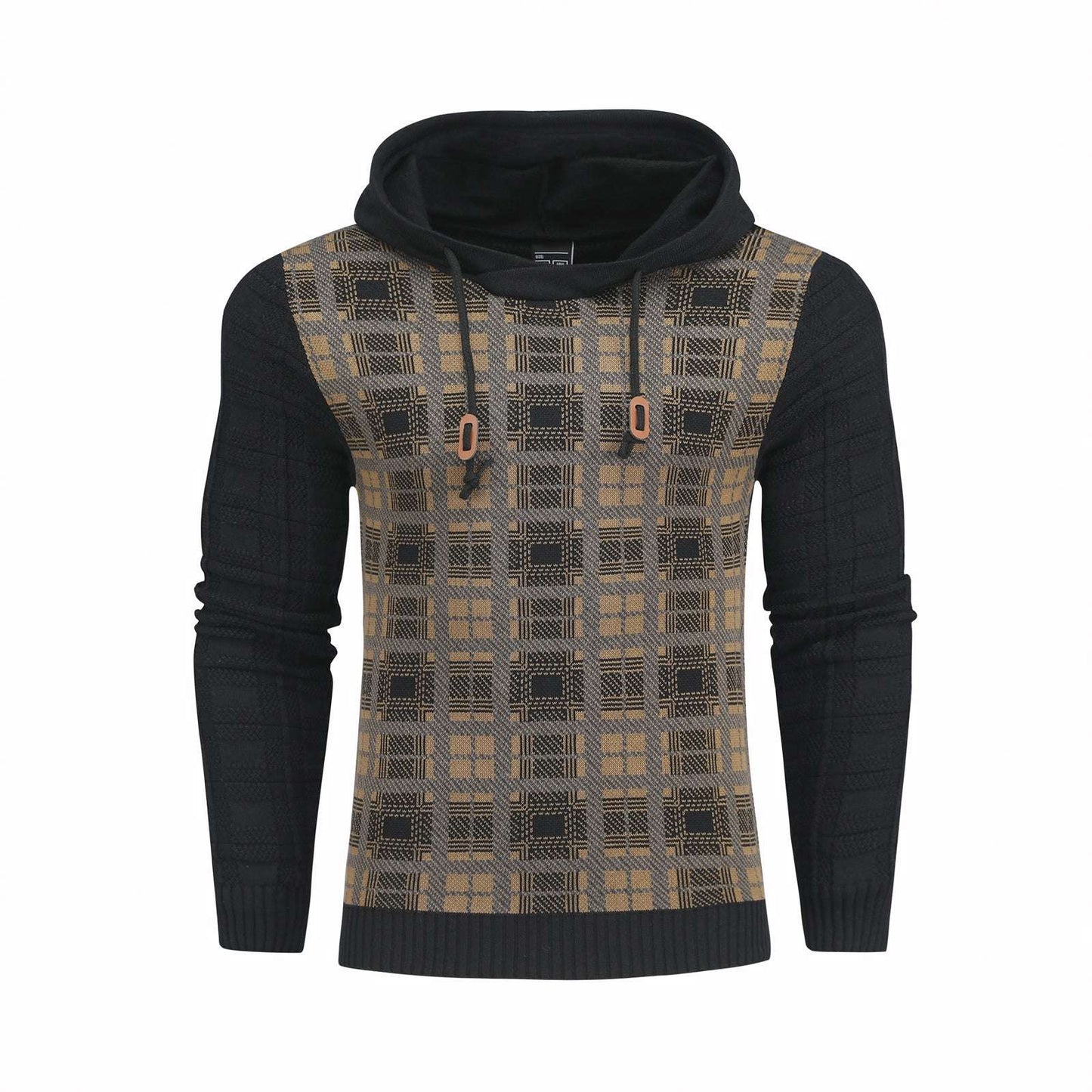 European And American Men's Retro Sports Hoodie Sweater