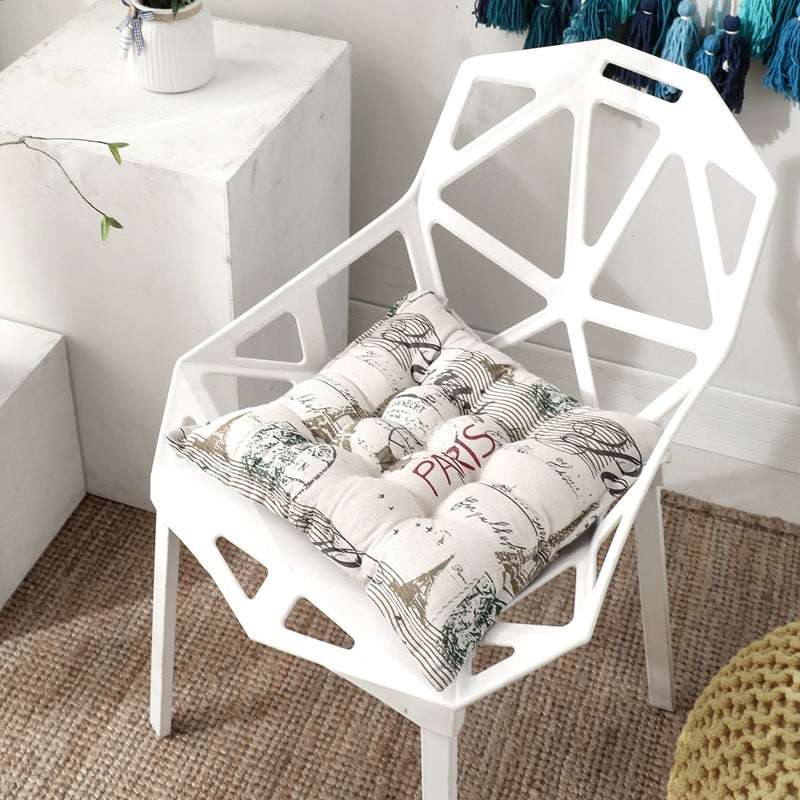 Office Home Straps Non-slip Chair Cushion