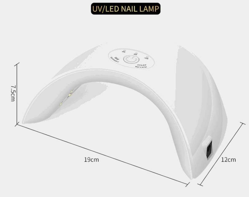 Nail phototherapy machine dryer
