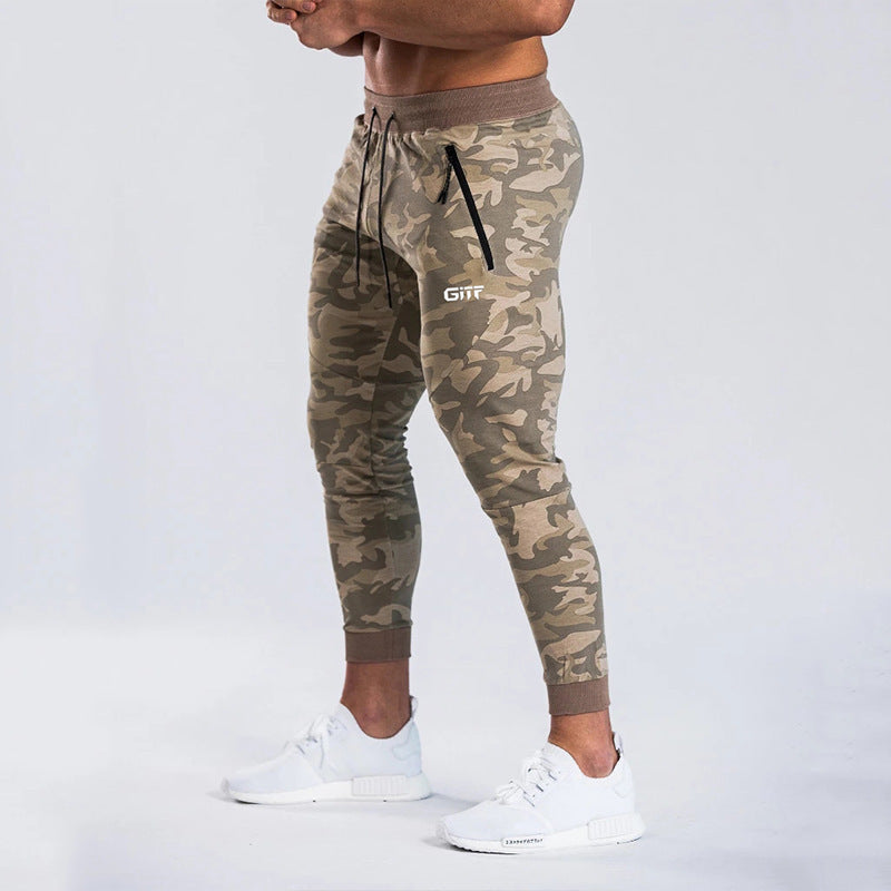 Camouflage Quick Drying Jogging Pencil Bodybuilding Trousers Running Pants Men - globaltradeleader