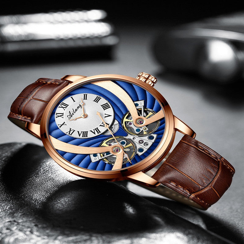 New Men's Automatic Hollow Mechanical Watch - globaltradeleader