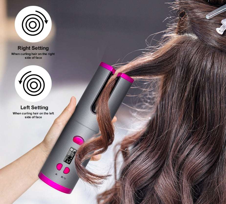 Curling Iron USB Wireless Multifunctional Charging Curler - globaltradeleader