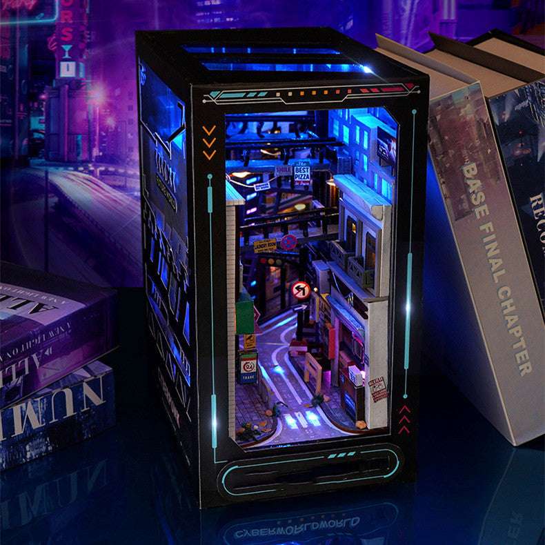 Diy Book Stand Cottage Saibo Punk Hand-assembled Three-dimensional Ornaments - globaltradeleader