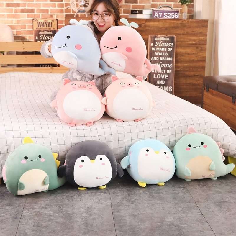 Cute Cartoon Plush Animal Hand Warmer Pillow - globaltradeleader