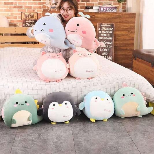 Cute Cartoon Plush Animal Hand Warmer Pillow - globaltradeleader