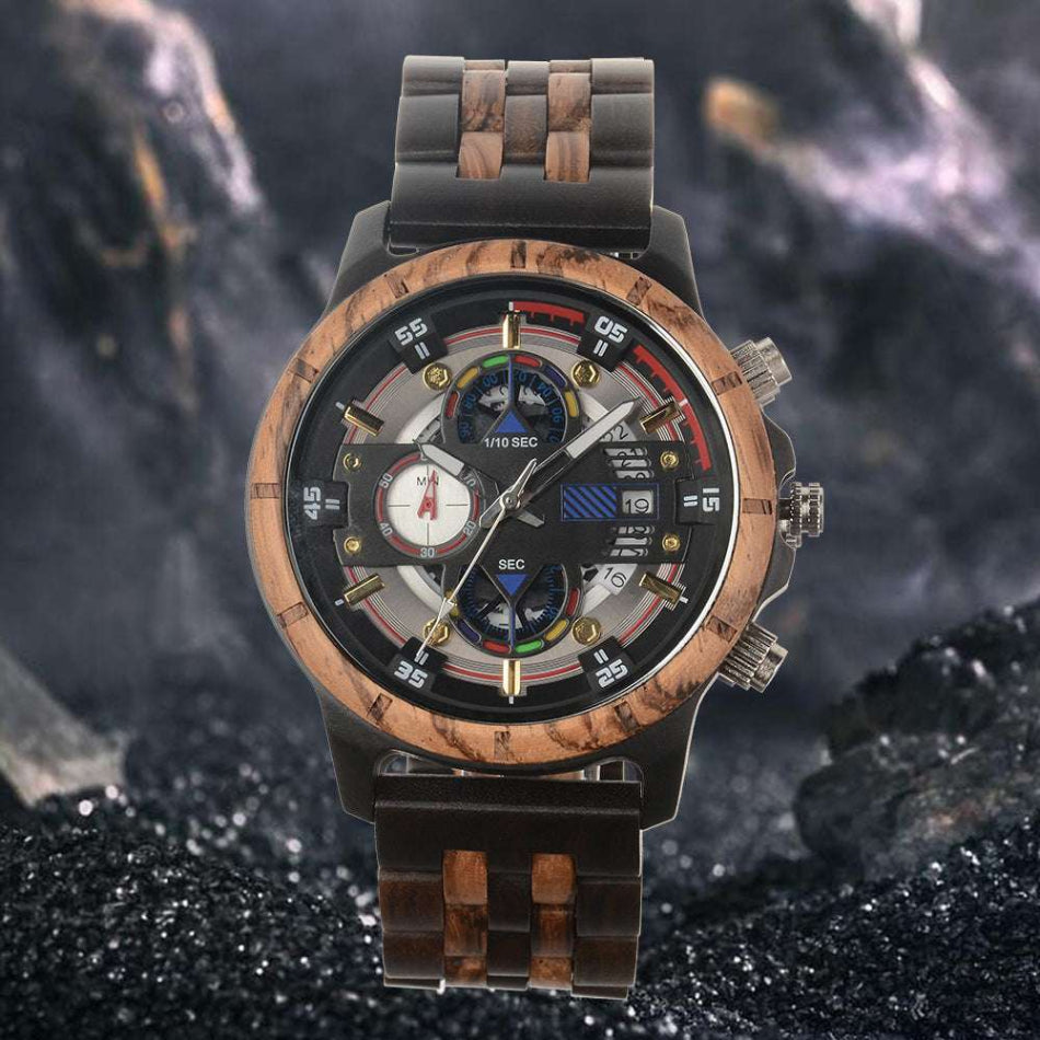 Multi-function Quartz Watch Men - globaltradeleader