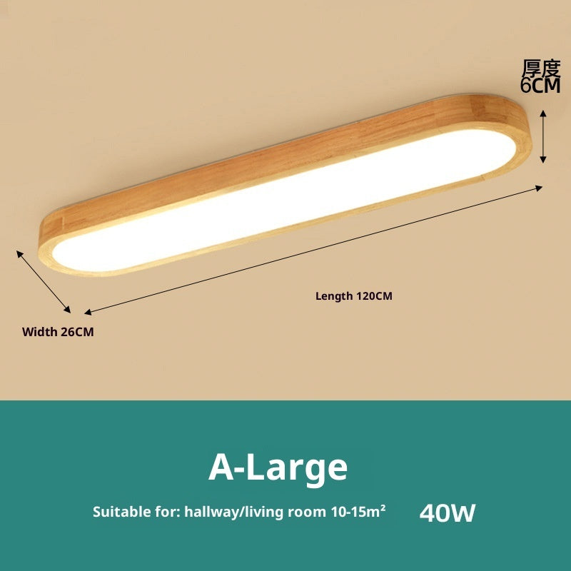 Puzzle Ceiling Lamp Strip Solid Wood Lamp - globaltradeleader