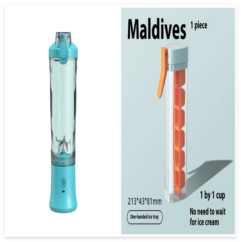 Portable Blender Juicer Personal Size Blender For Shakes And Smoothies With 6 Blade Mini Blender Kitchen Gadgets - globaltradeleader