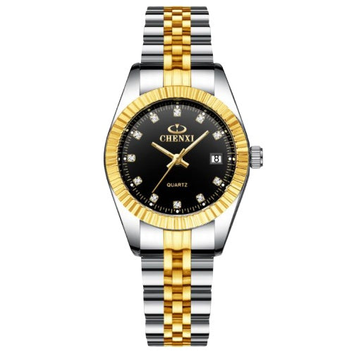 Golden couple watch men - globaltradeleader