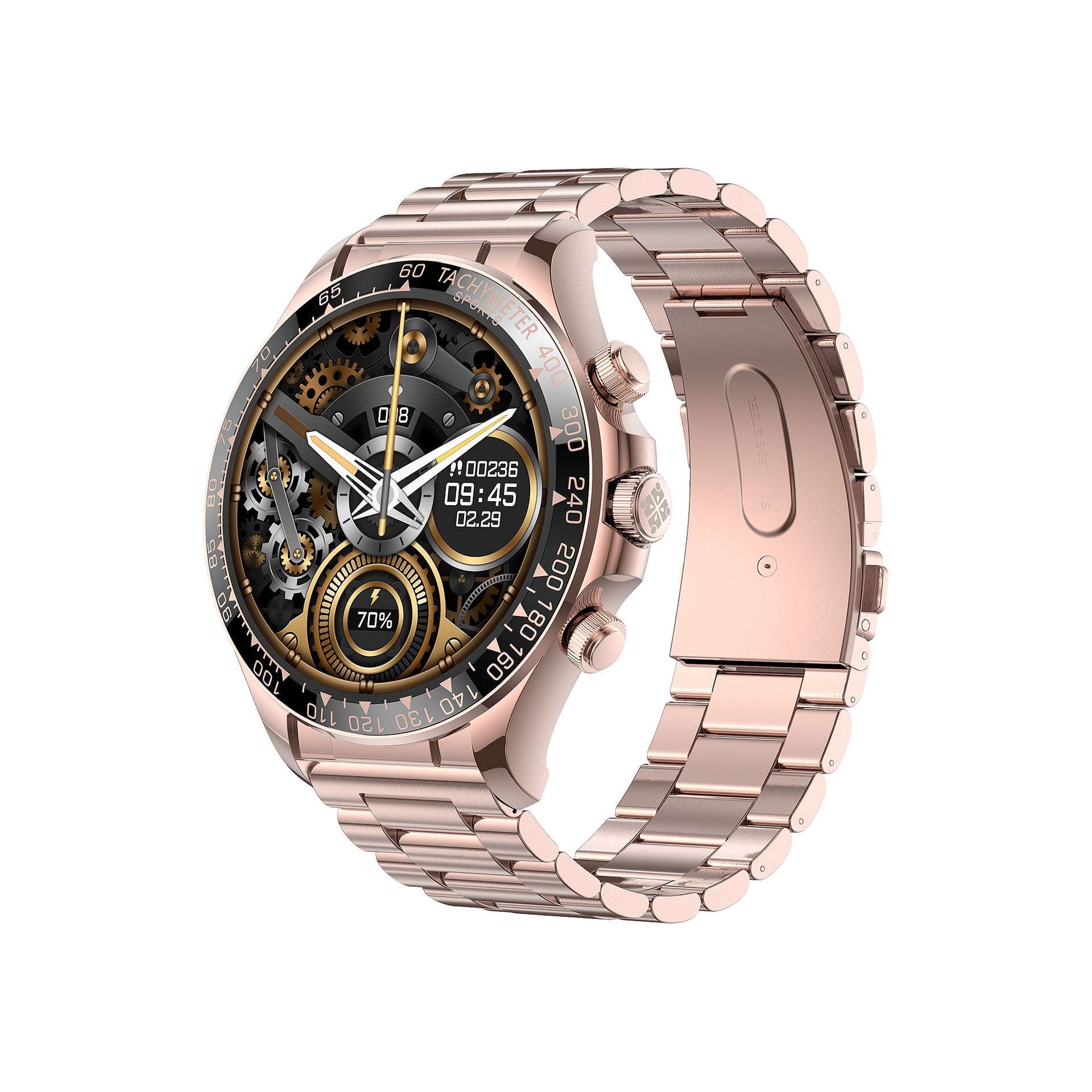 Round Screen Smart Watch EX108 Bluetooth Calling - globaltradeleader