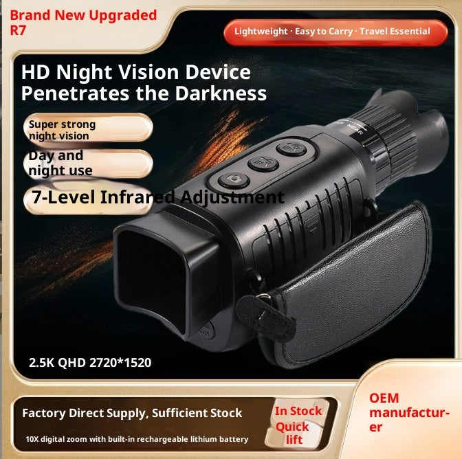 High-definition R7 Night Vision Infrared Night Vision Camera Digital Telescope - globaltradeleader