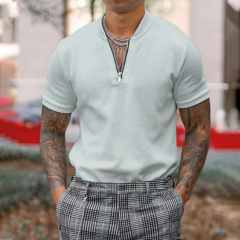 Men's Casual Tight Short Sleeves