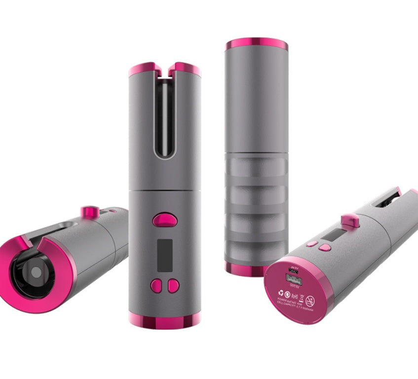 Curling Iron USB Wireless Multifunctional Charging Curler - globaltradeleader