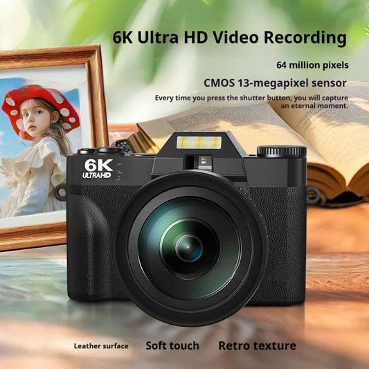 6K HD Digital Camera Mirrorless Camera Retro - globaltradeleader