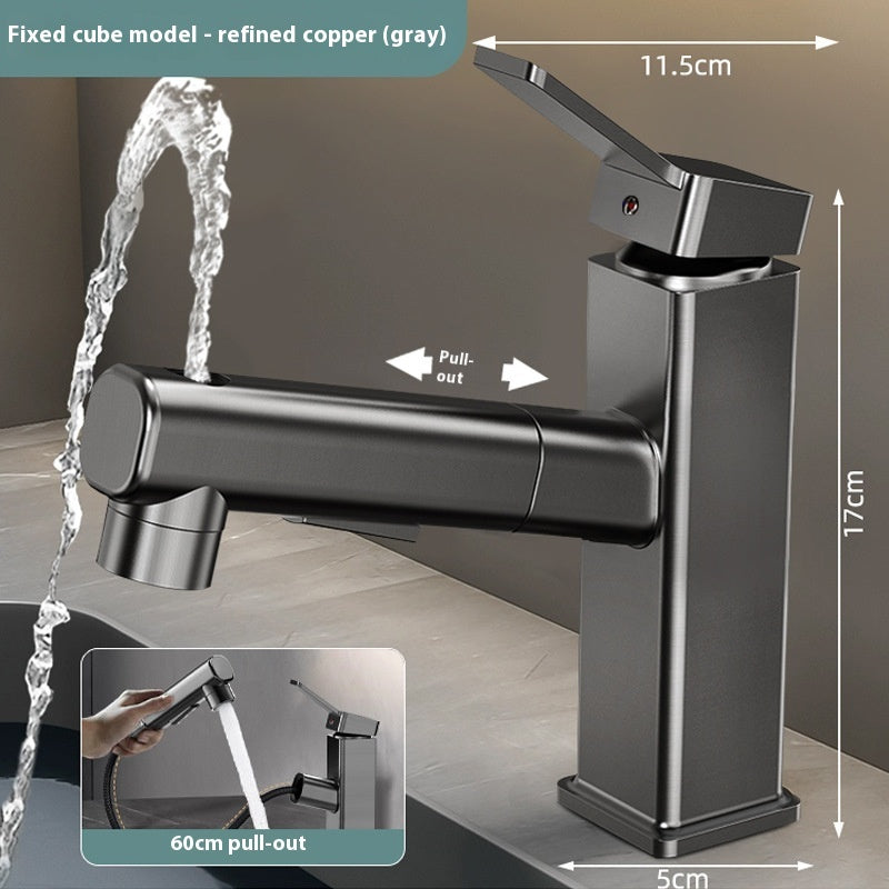 Pull-out Faucet Bathroom Wash Face Hand - globaltradeleader