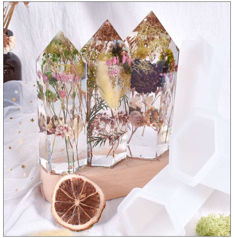 Crystal Epoxy Silicone Candle Making Mold