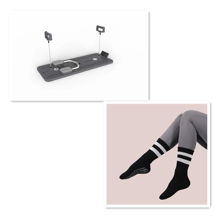 Multifunctional Fitness Board Flat Support Chest And Abdominal Muscle Equipment Household Abdominal Wheel - globaltradeleader