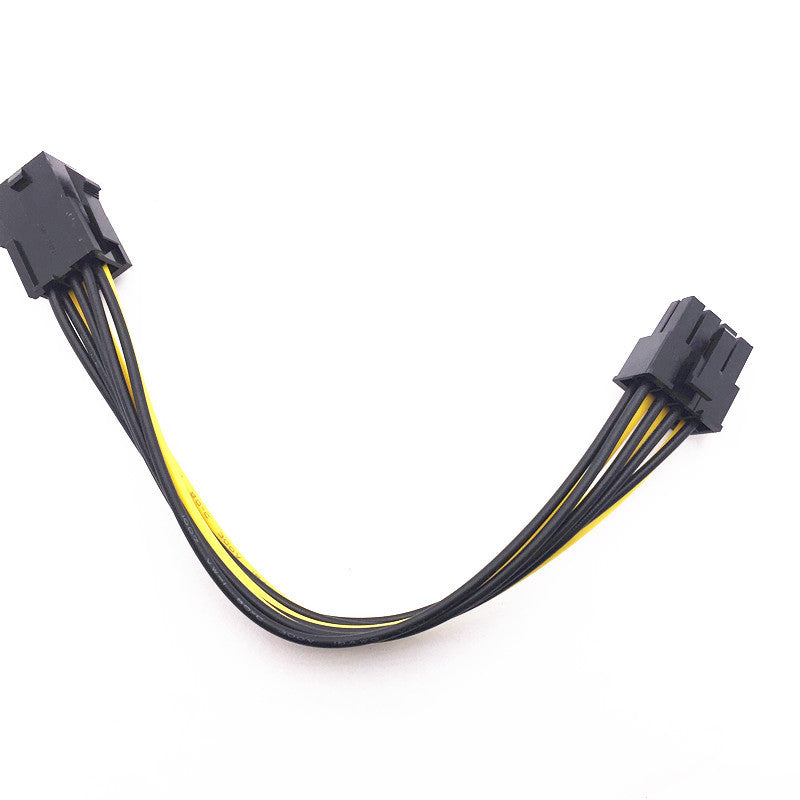 6P To 8P Extension Cable