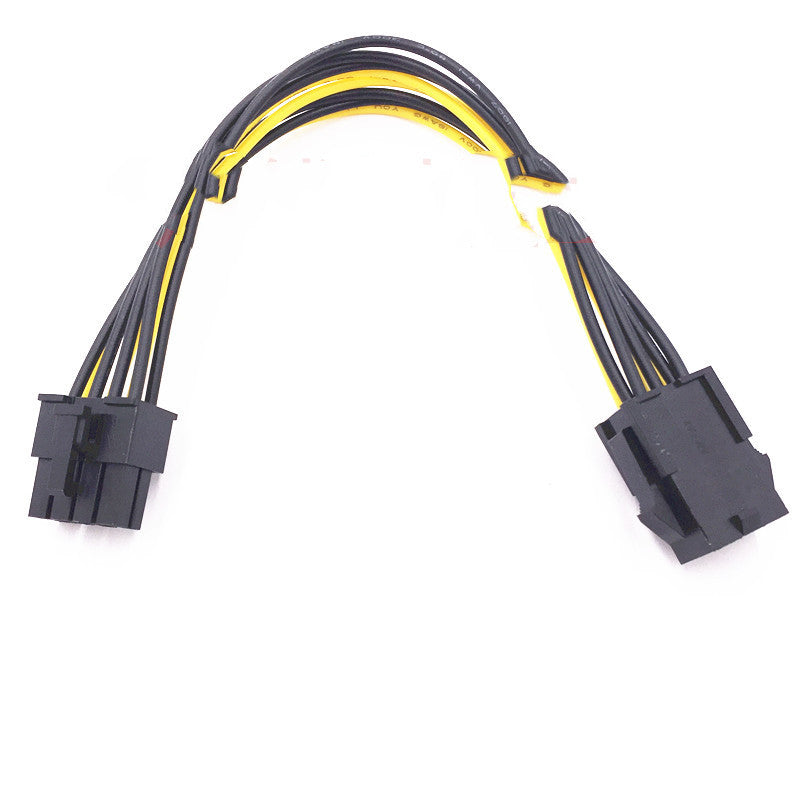 6P To 8P Extension Cable