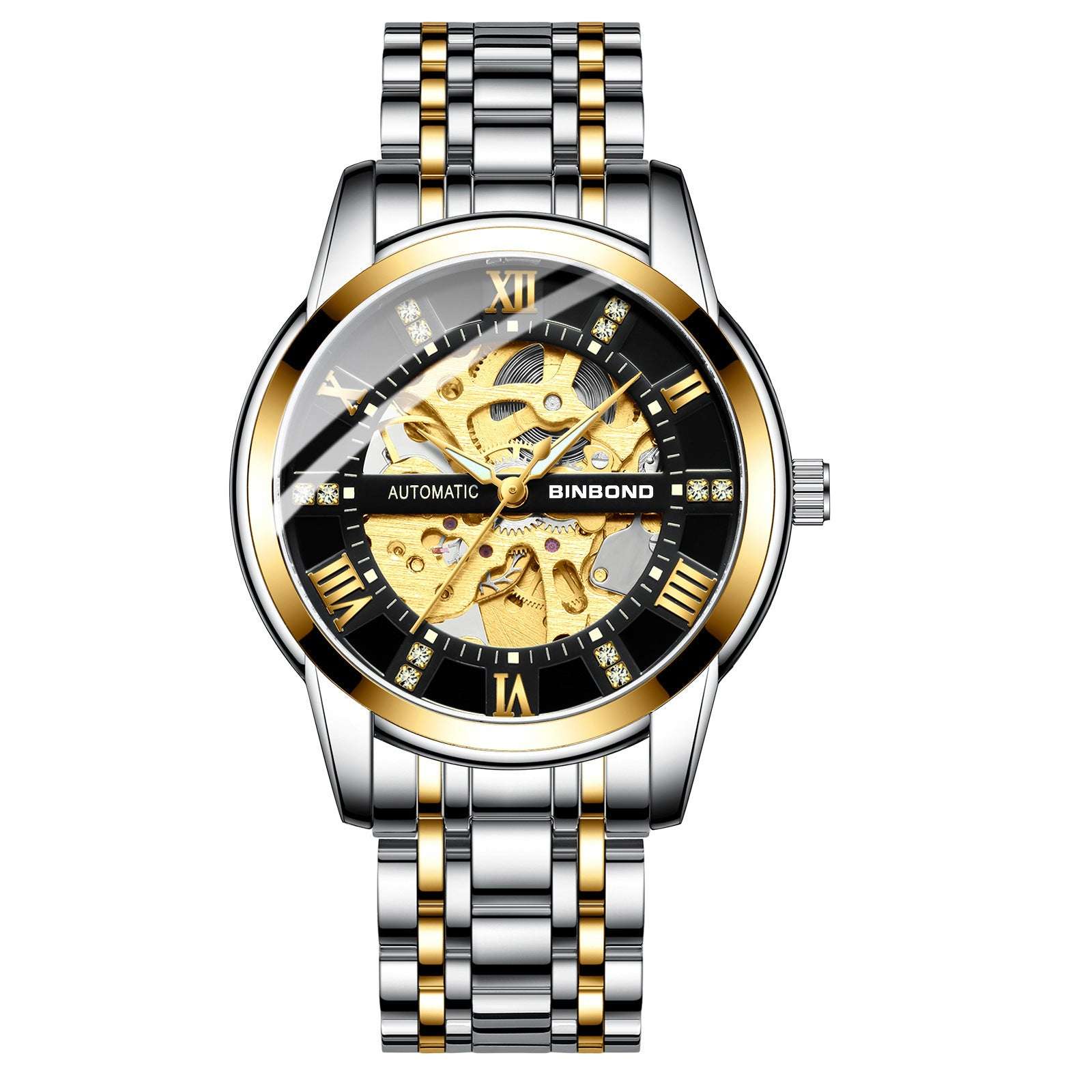 Men's Automatic Mechanical Watch Luminous Simple Fashion Trend - globaltradeleader
