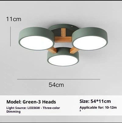 Nordic Bedroom Ceiling Lamps Small Apartment Living Room Simple Modern - globaltradeleader