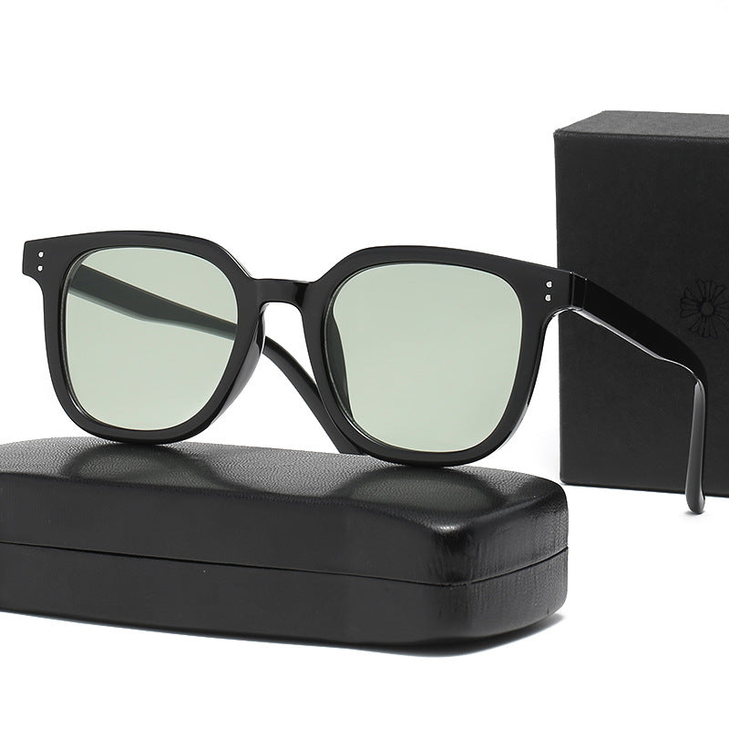 Square Large Face Slim Fashion Glasses